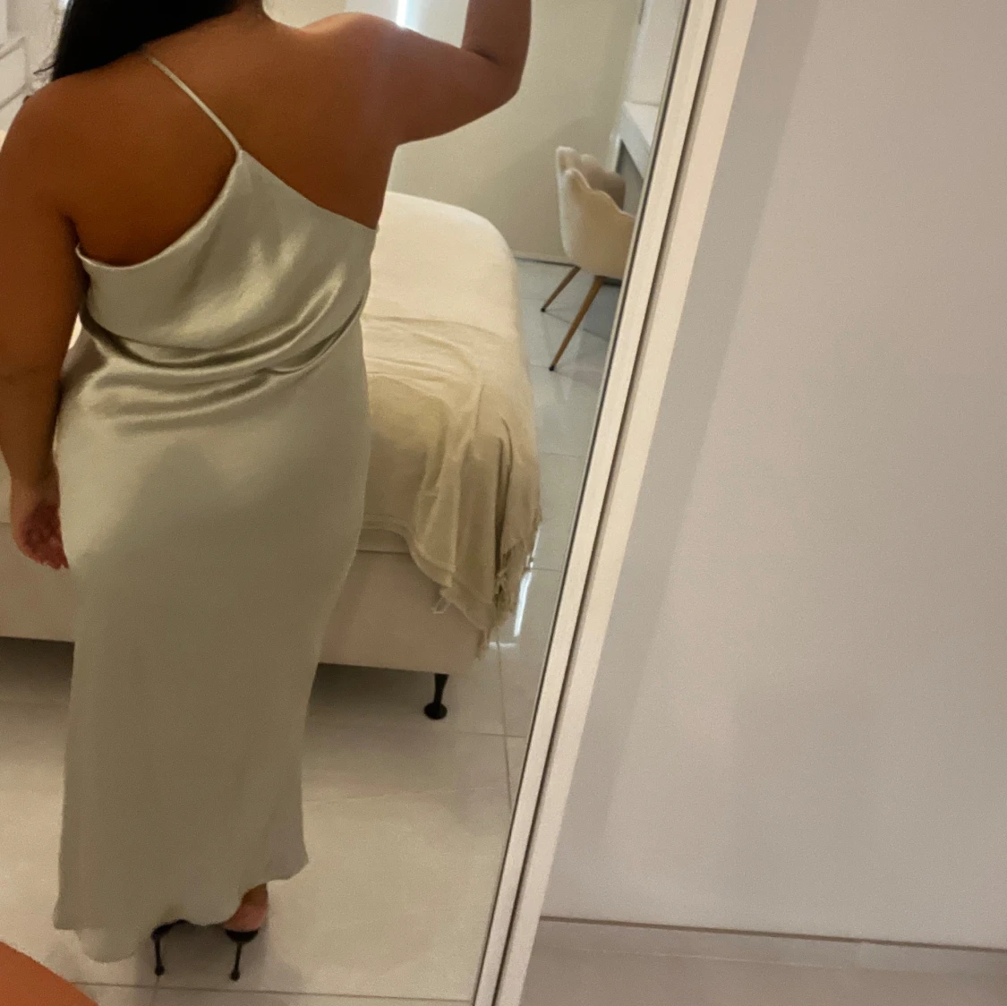 Grön festklänning  - 90