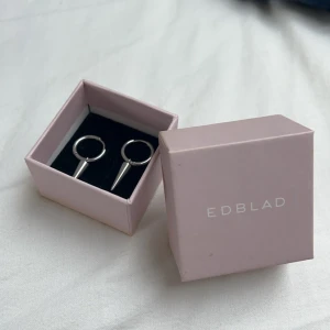 Edblad örhängen  - Örhängen från Edblad som är använda fåtal gånger(nyskick) man får med edbladboxen vid köp av örhängena Pris kan diskuteras 