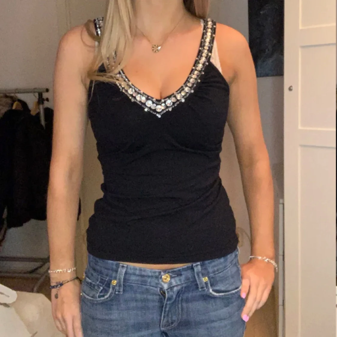 Topp med paljetter  - 91