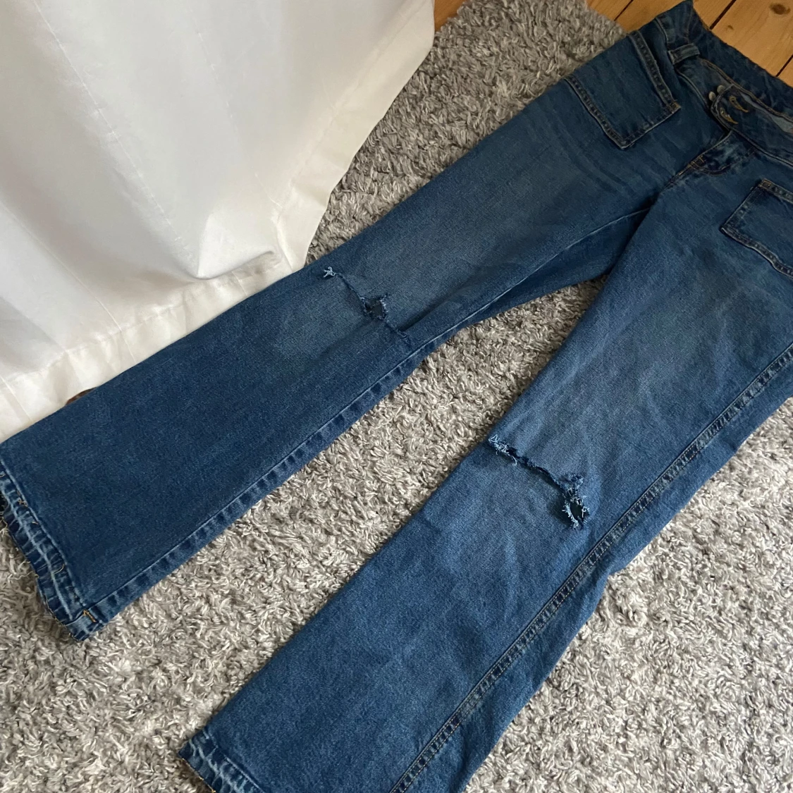 Lågmidjade jeans