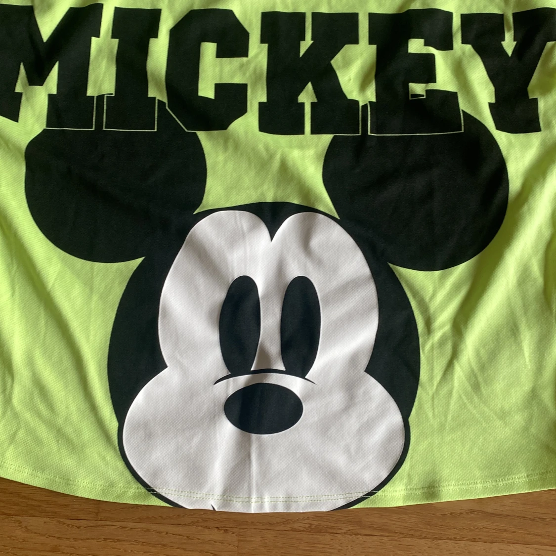 Neon grön Musse pig tränings tröja - 90