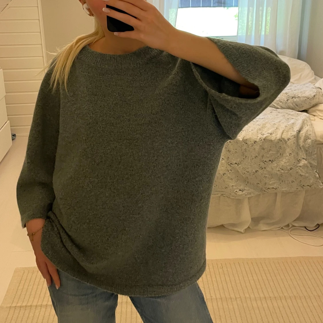 Stickad tröja  - 90