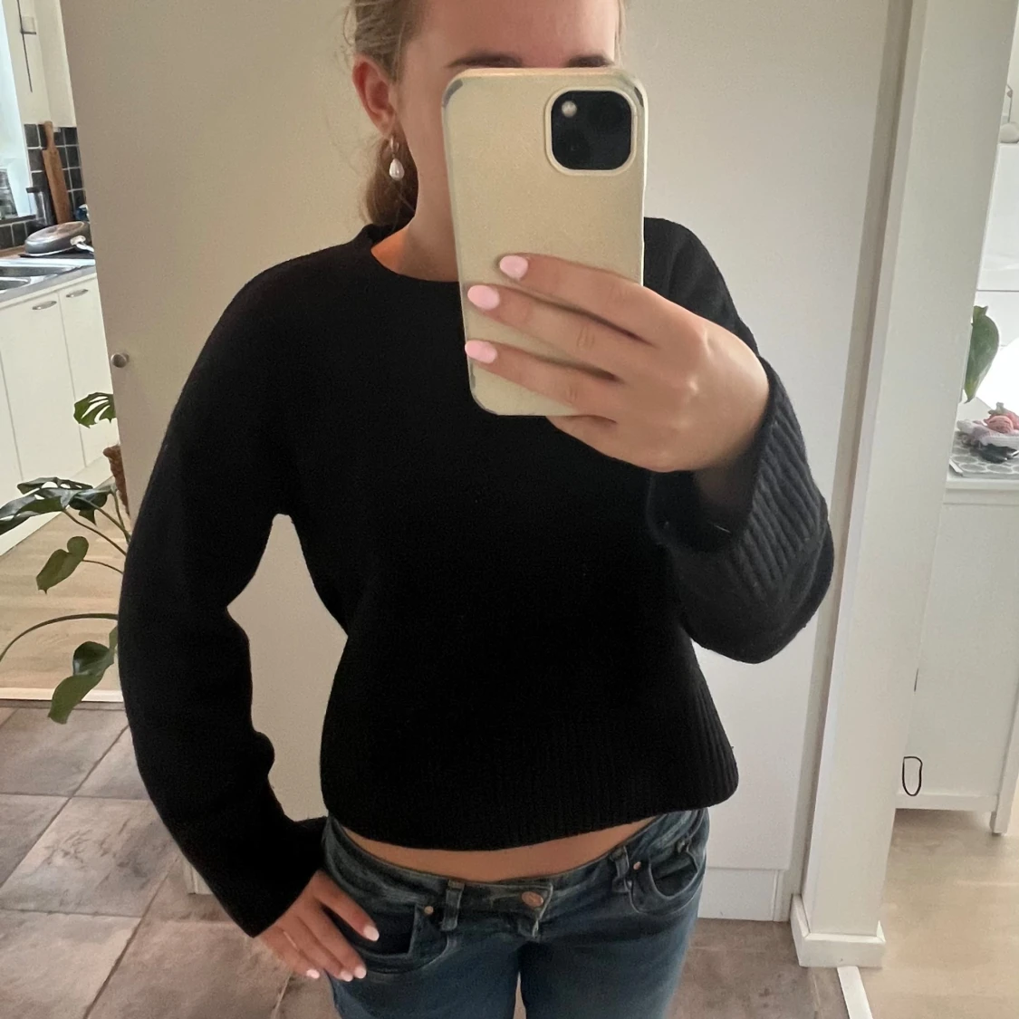 Stickad tröja  - 90