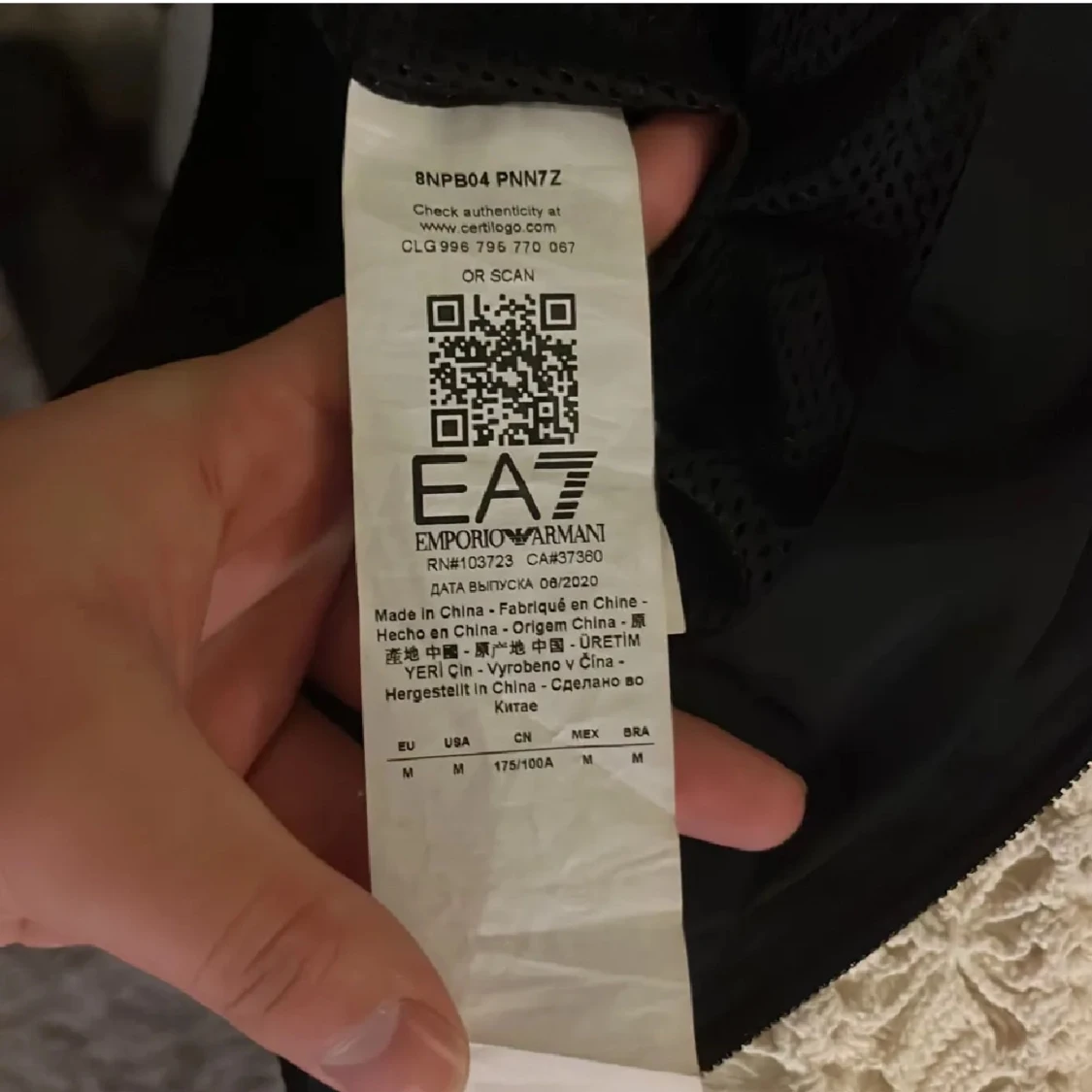 Svart jacka från Emporio Armani - 2