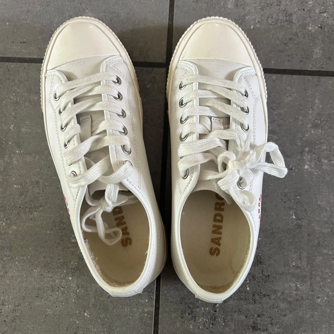 Vita sneakers från Sandro - 2