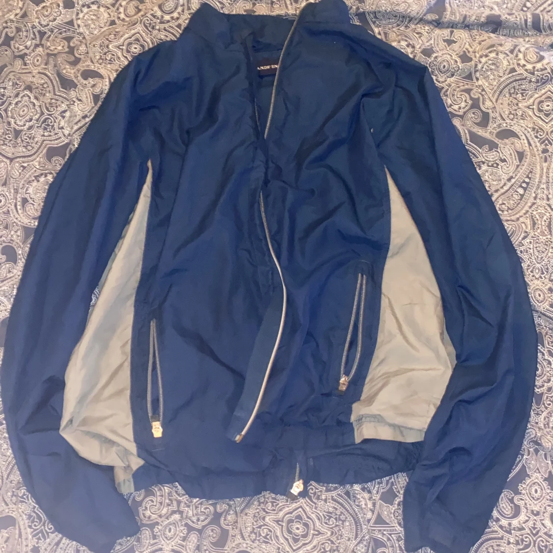 Blå vindjacka från Lands' End