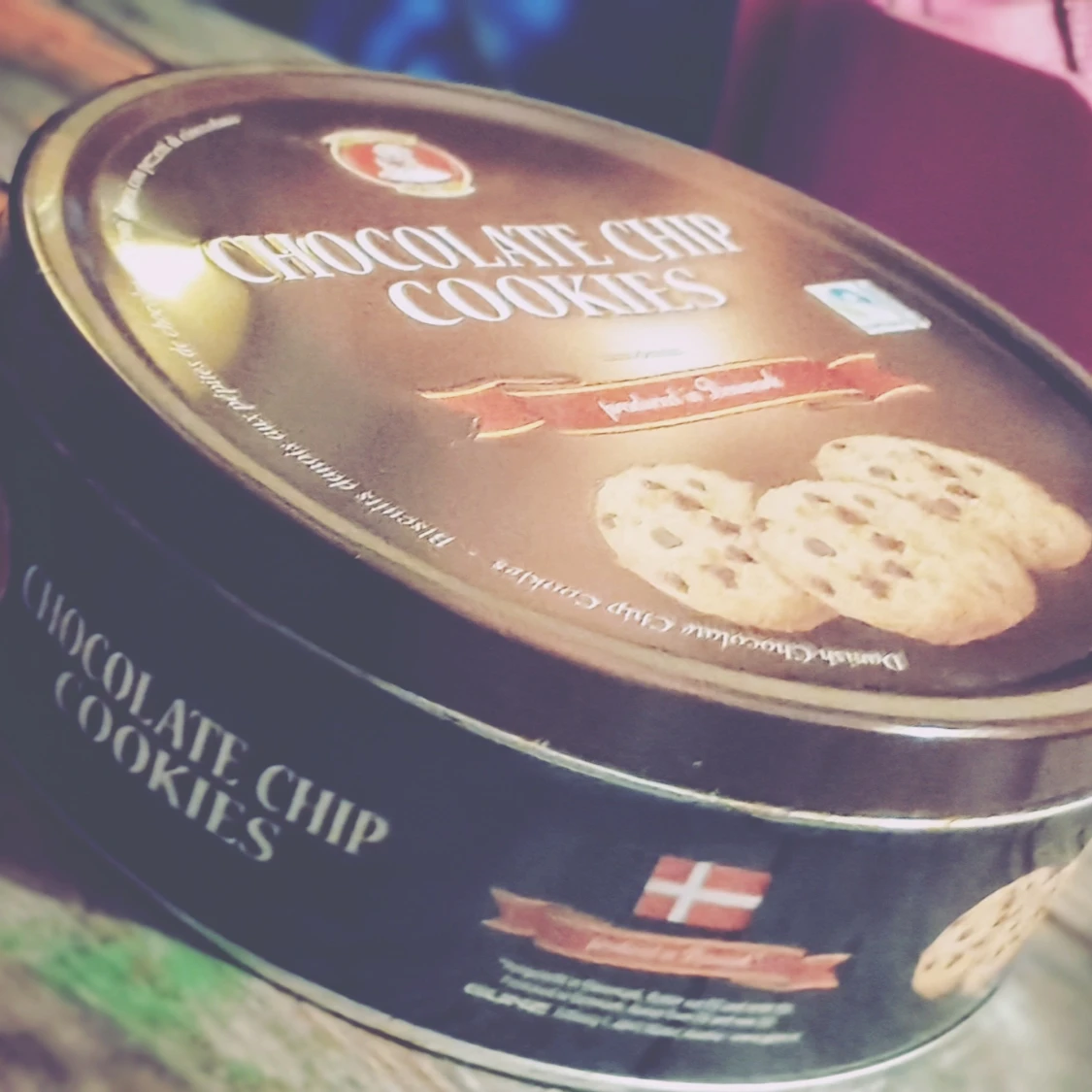 Vintage kakburk i plåt - 1