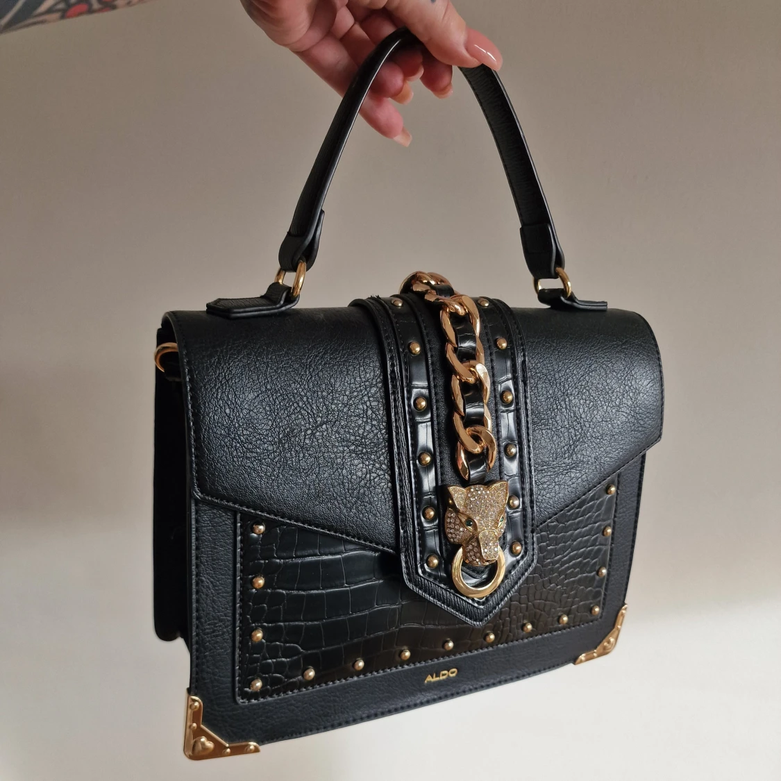 Svart handväska från Aldo - 1