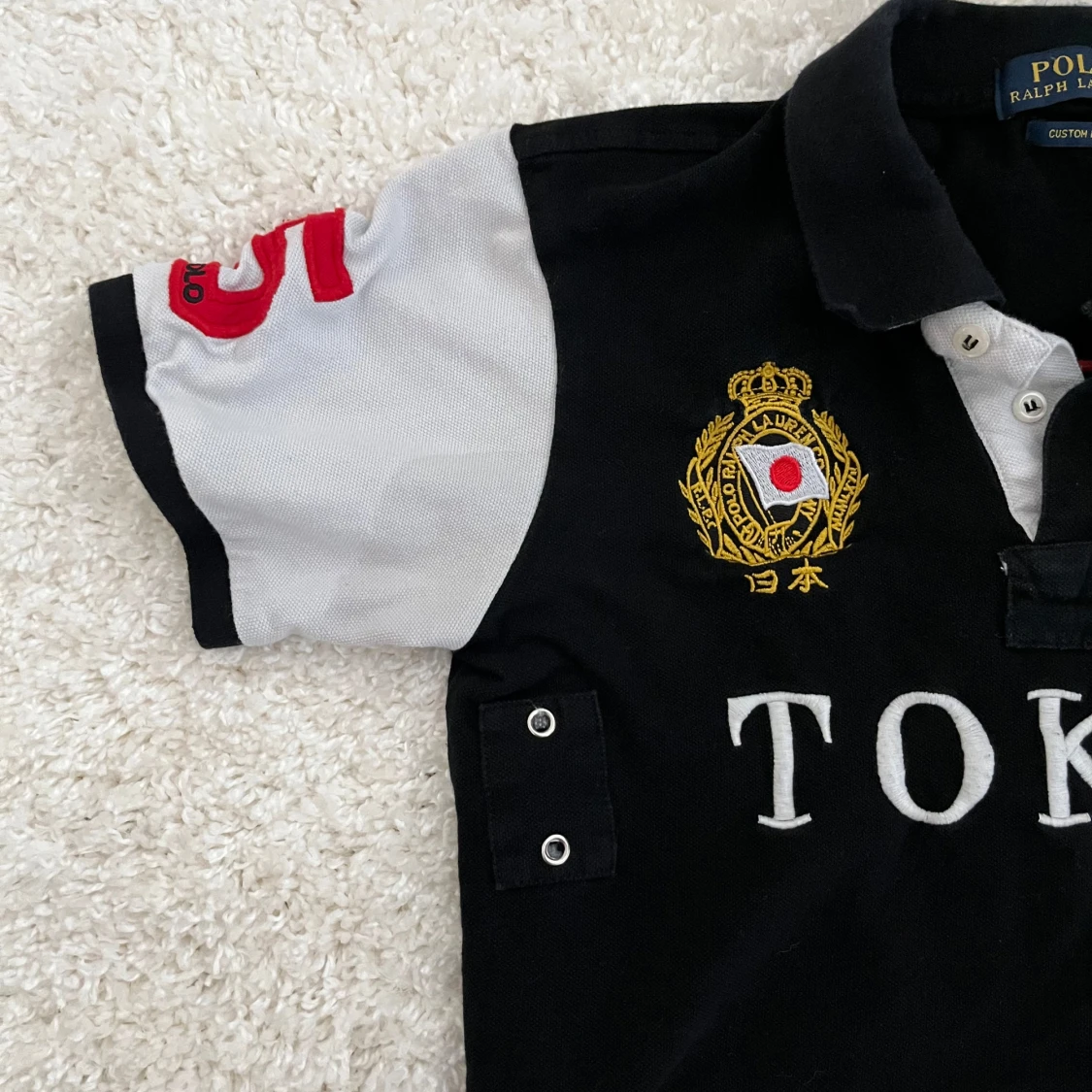 Svart pikétröja från Ralph Lauren - 1