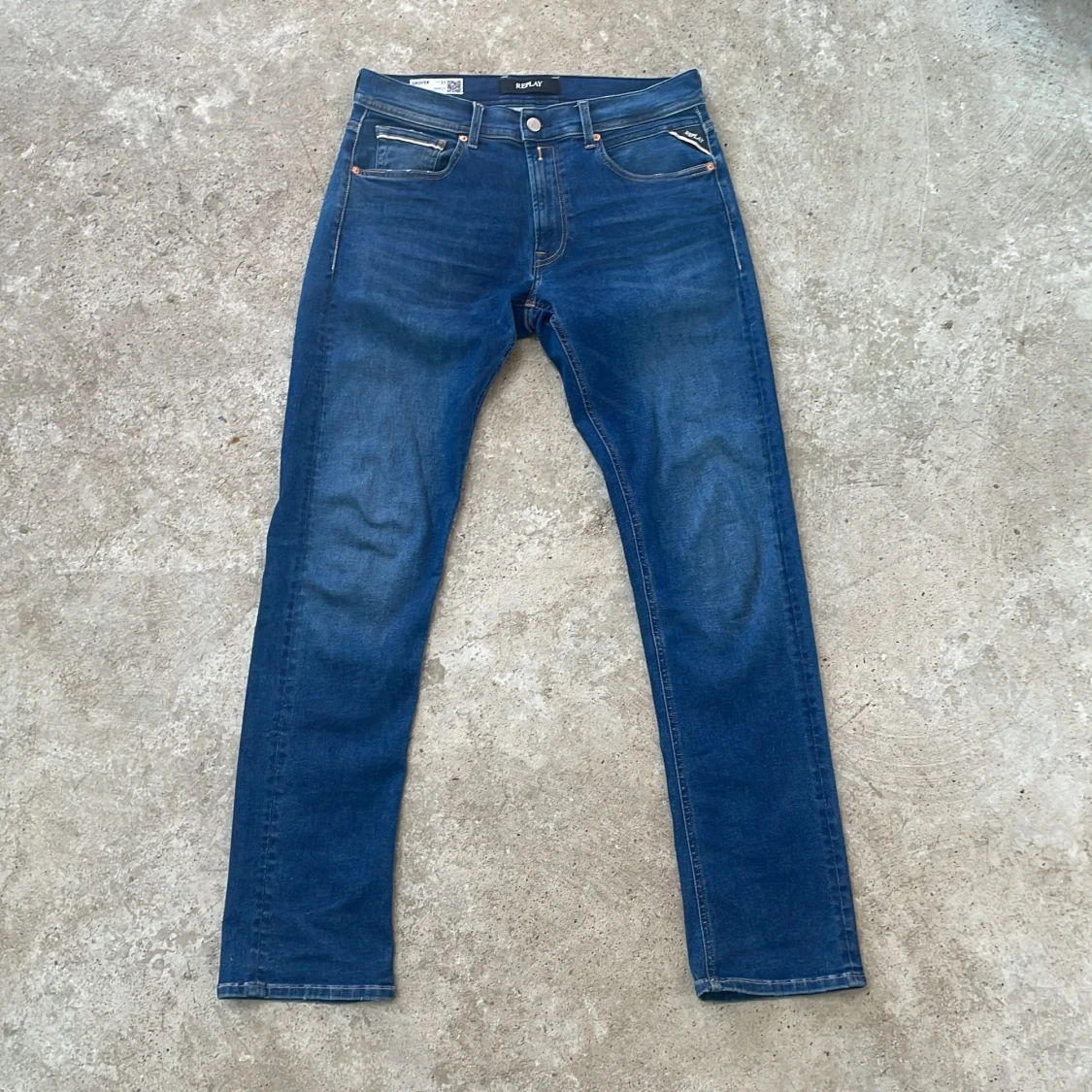 Blå jeans från Replay