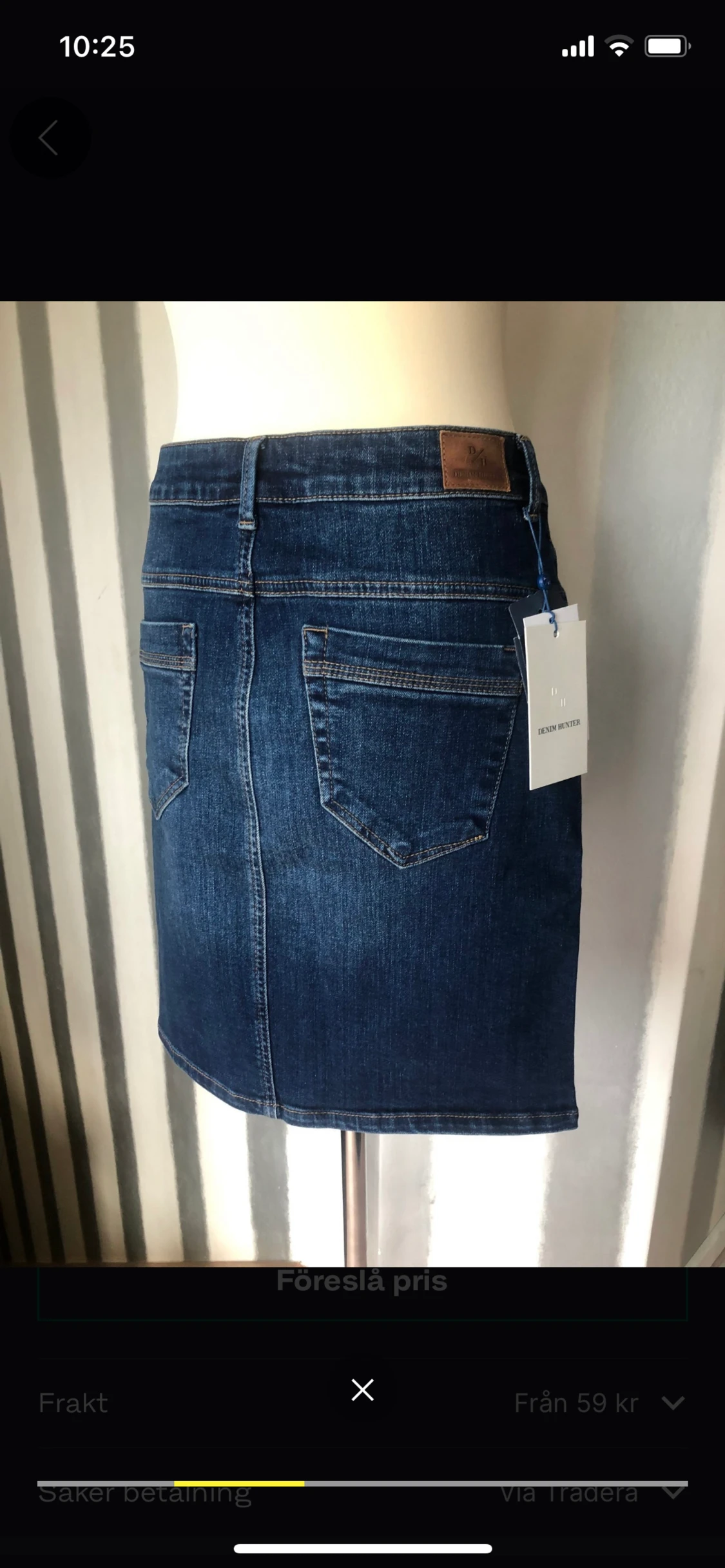 Jeanskjol 36 ny med prislappen kvar  - 90