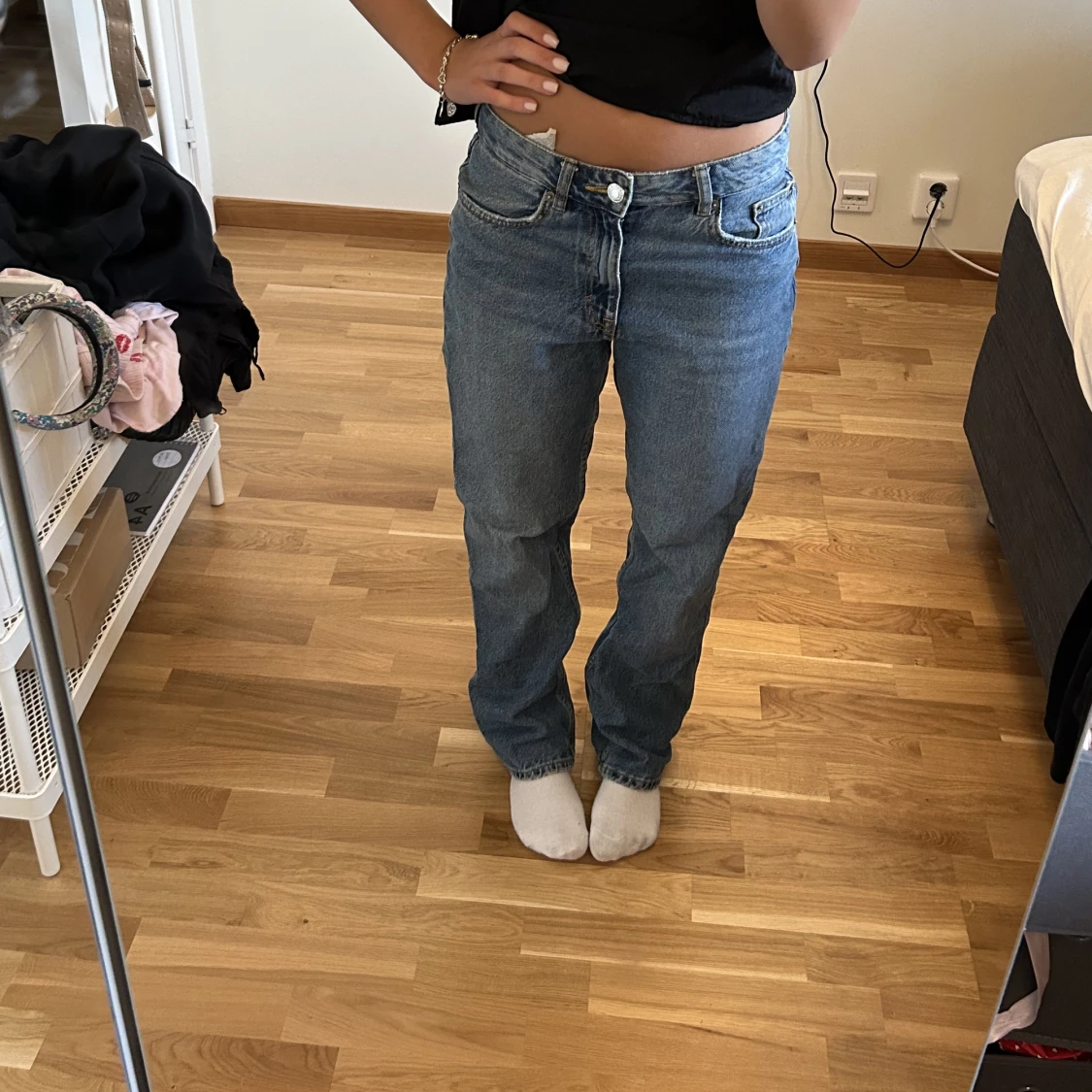 Straight jeans