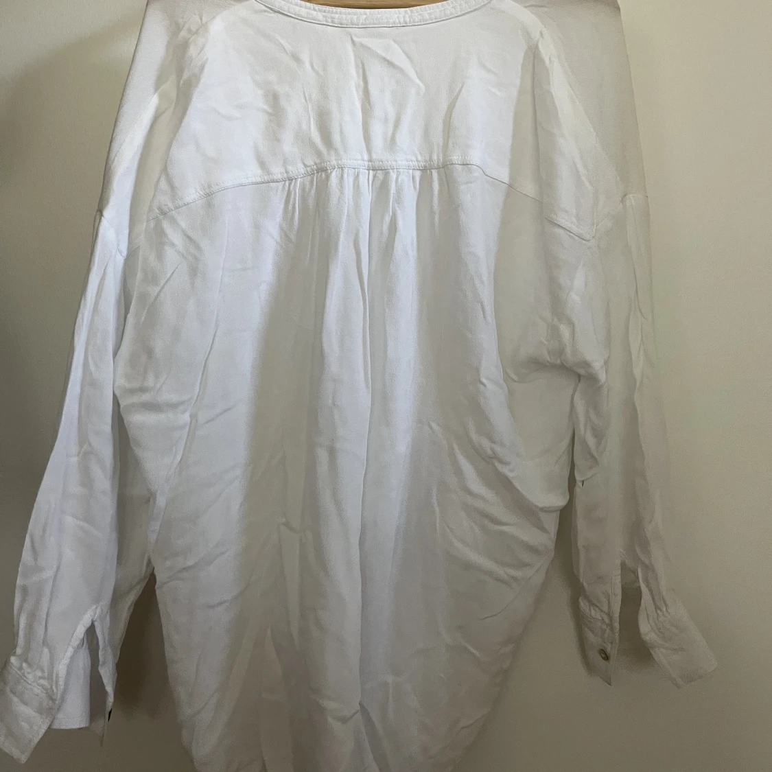 Vit skjortblus  - 90