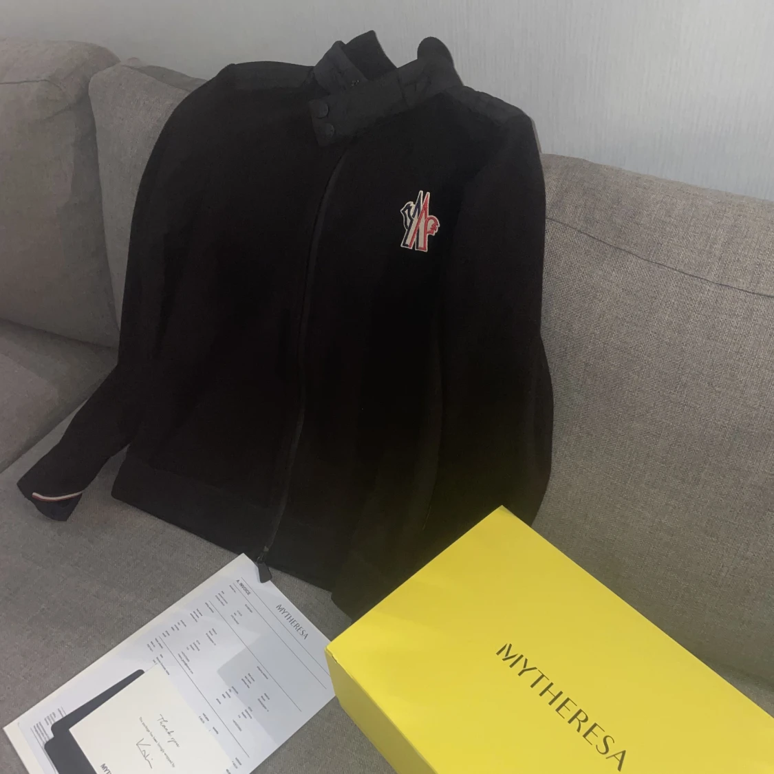 Moncler Grenoble fleecetröja 