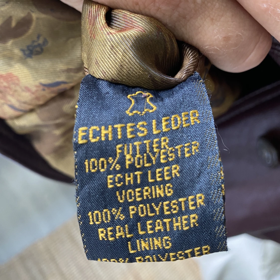 Läderkappa/skinnkappa - 91