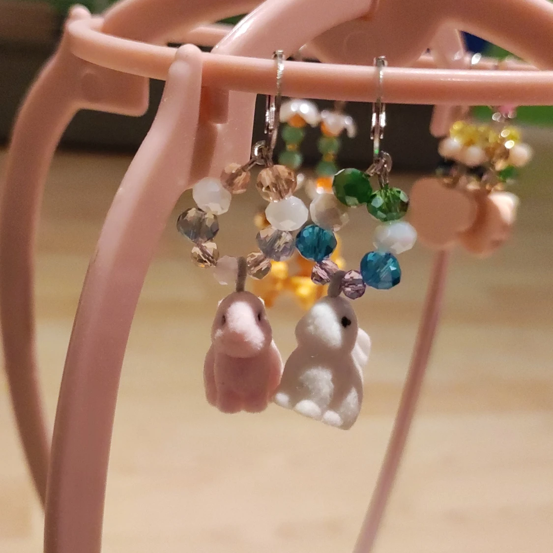 Kawaii handgjorda örhängen🐰