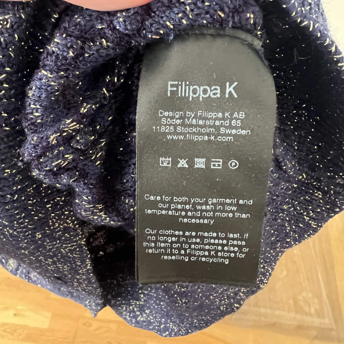 Filippa K stickad tröja - 90