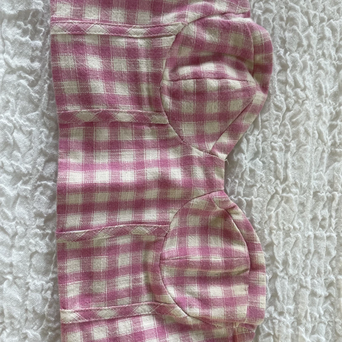 Gingham topp rosa zara - 90