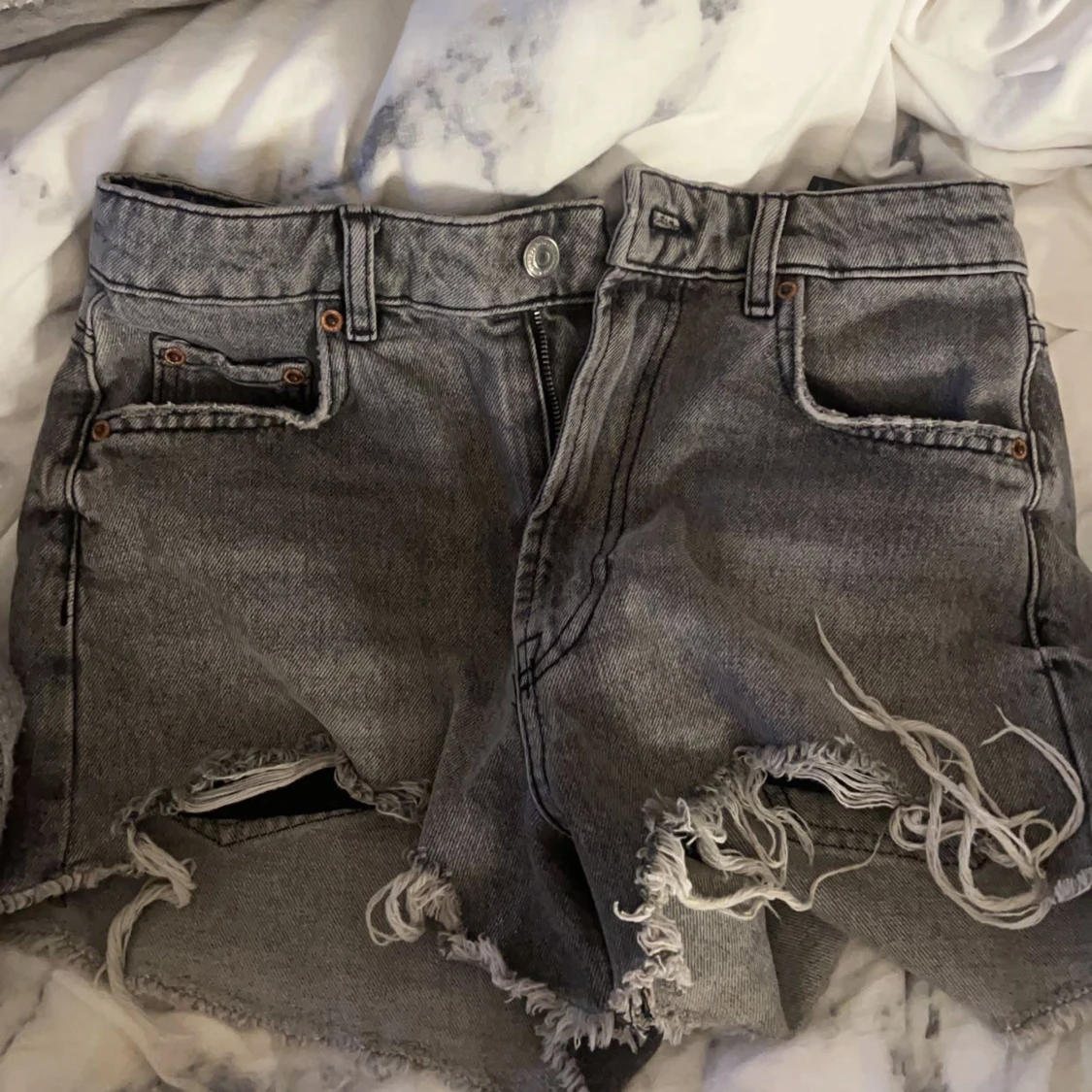 Zara jeansshorts 