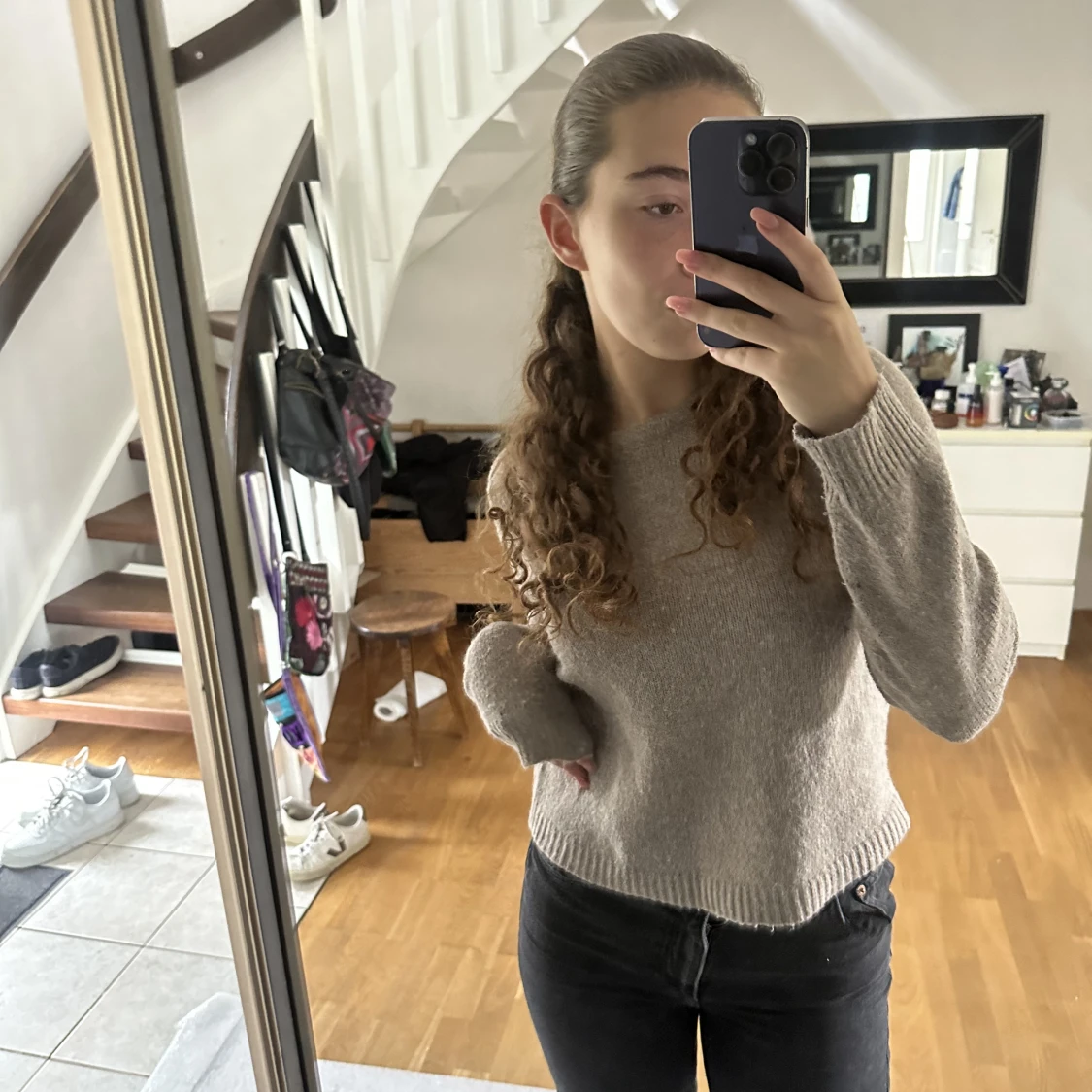 Stickad tröja  - 90