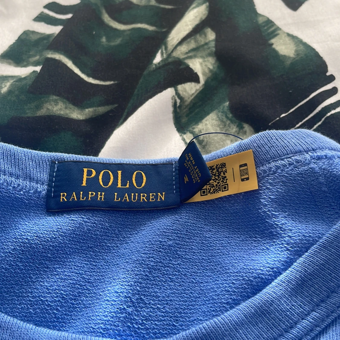 Polo tröja blå - 91