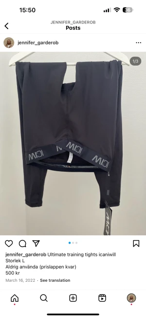 ICIW Training V-Shape tights - Oanvända med prislappen kvar, nypris 799kr