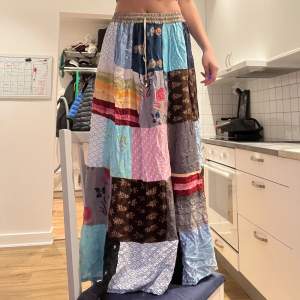 Hippie patchwork kjol