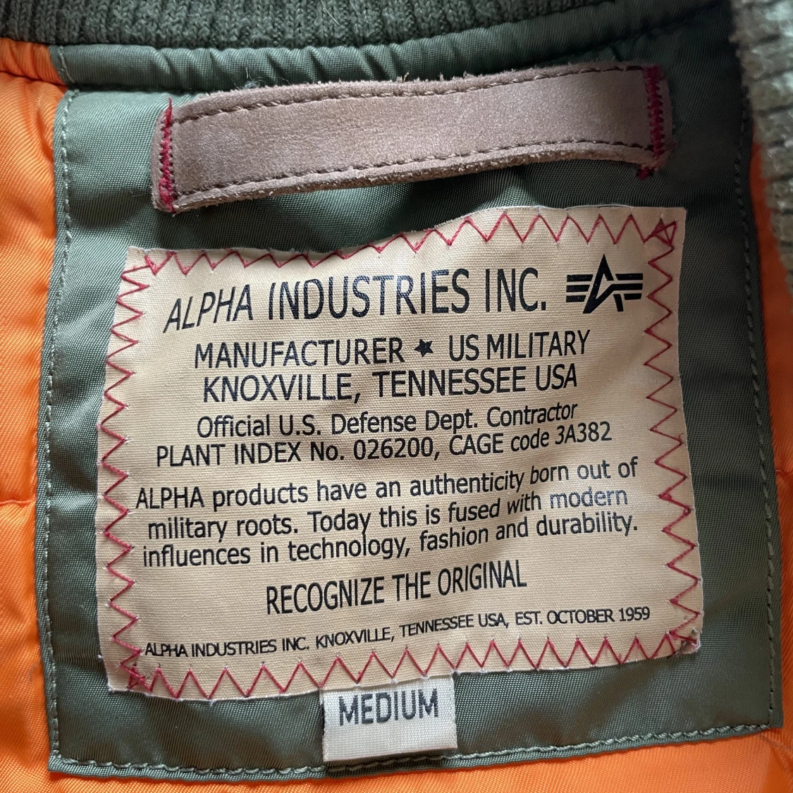 Alpha industri  - 90