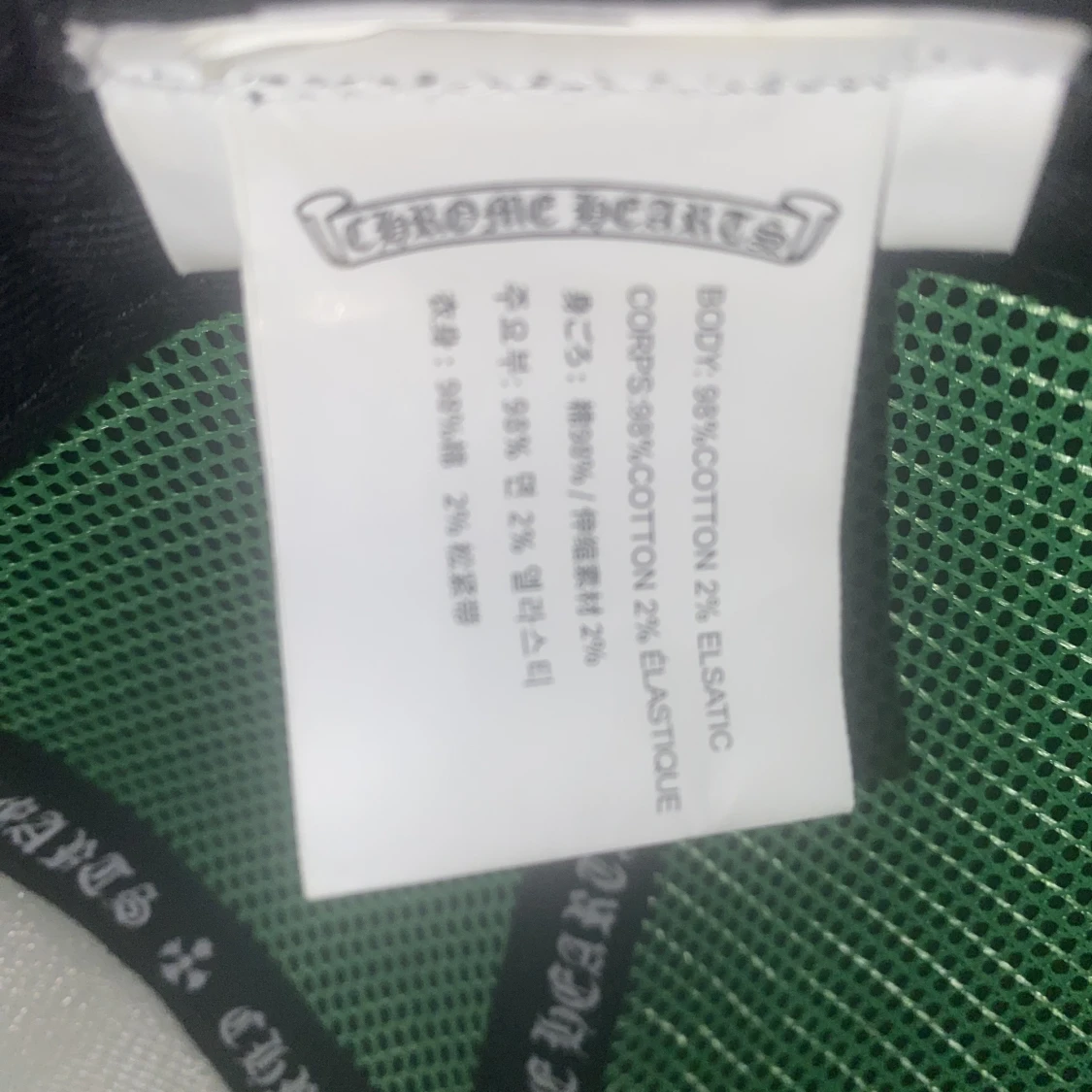 Chrome hearts keps grön rep - 91