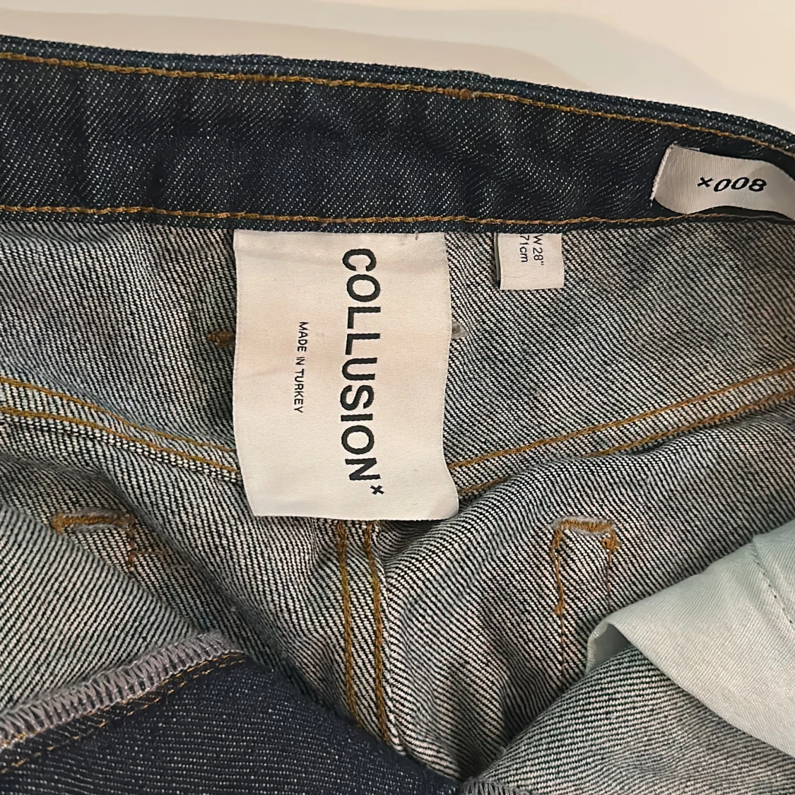 Mörkblå Baggie Jeans - 91