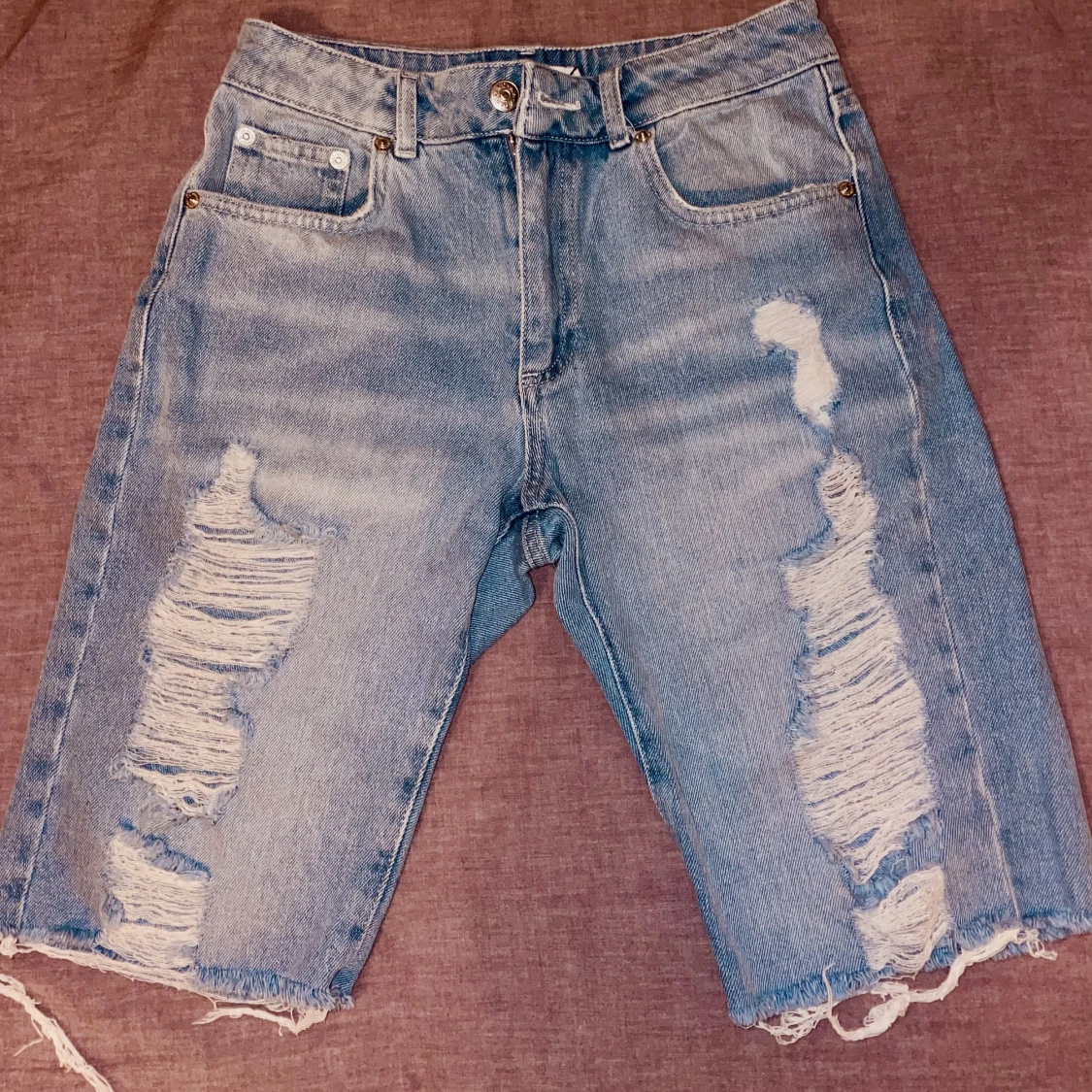 Jeans / Denim långa shorts - 90