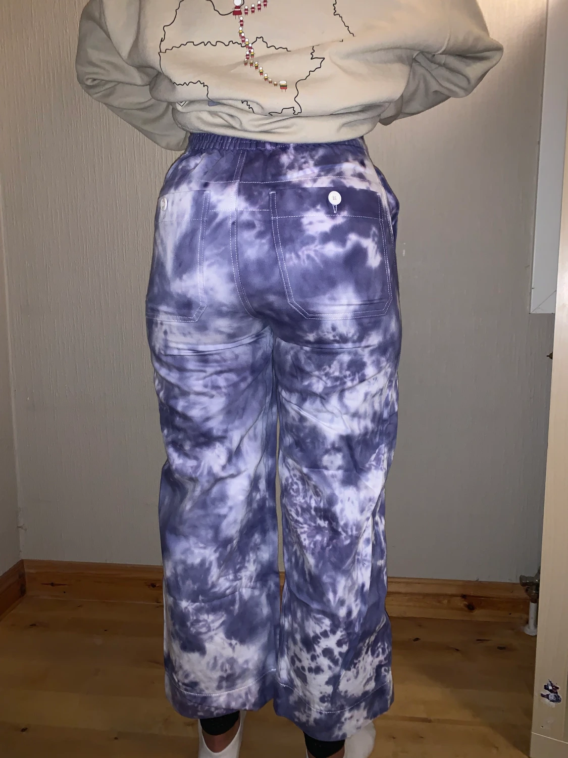 Tie-dye uniqlo jeans  - 90
