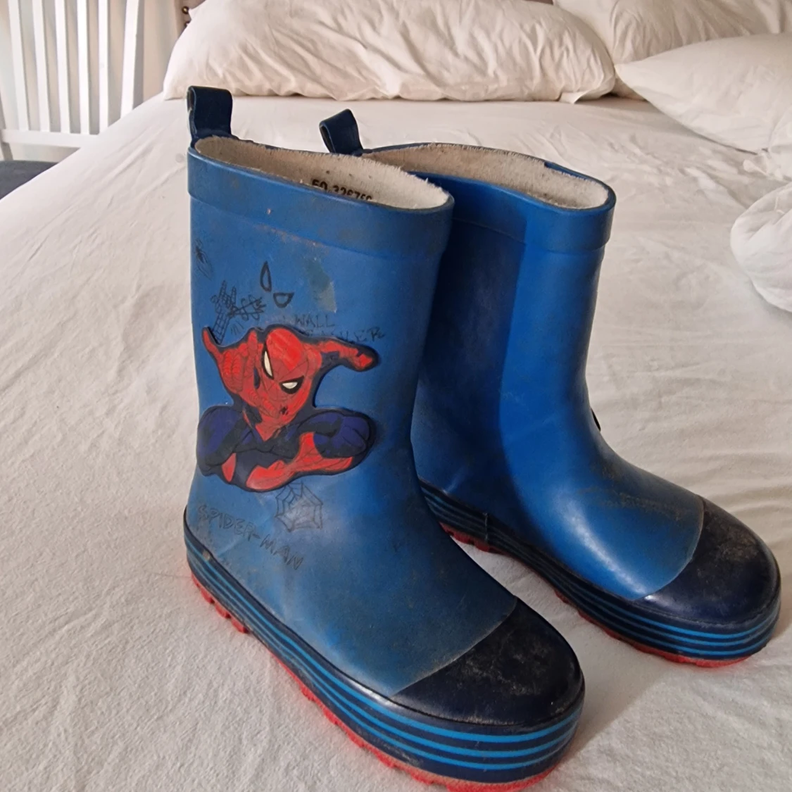 Spiderman gummistövlar 