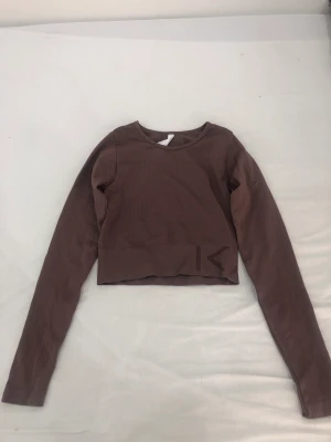 Brun gympa tröja - Säljer den här bruna tröjan, den är stretchig och för idrott, aldrig haft på mig den