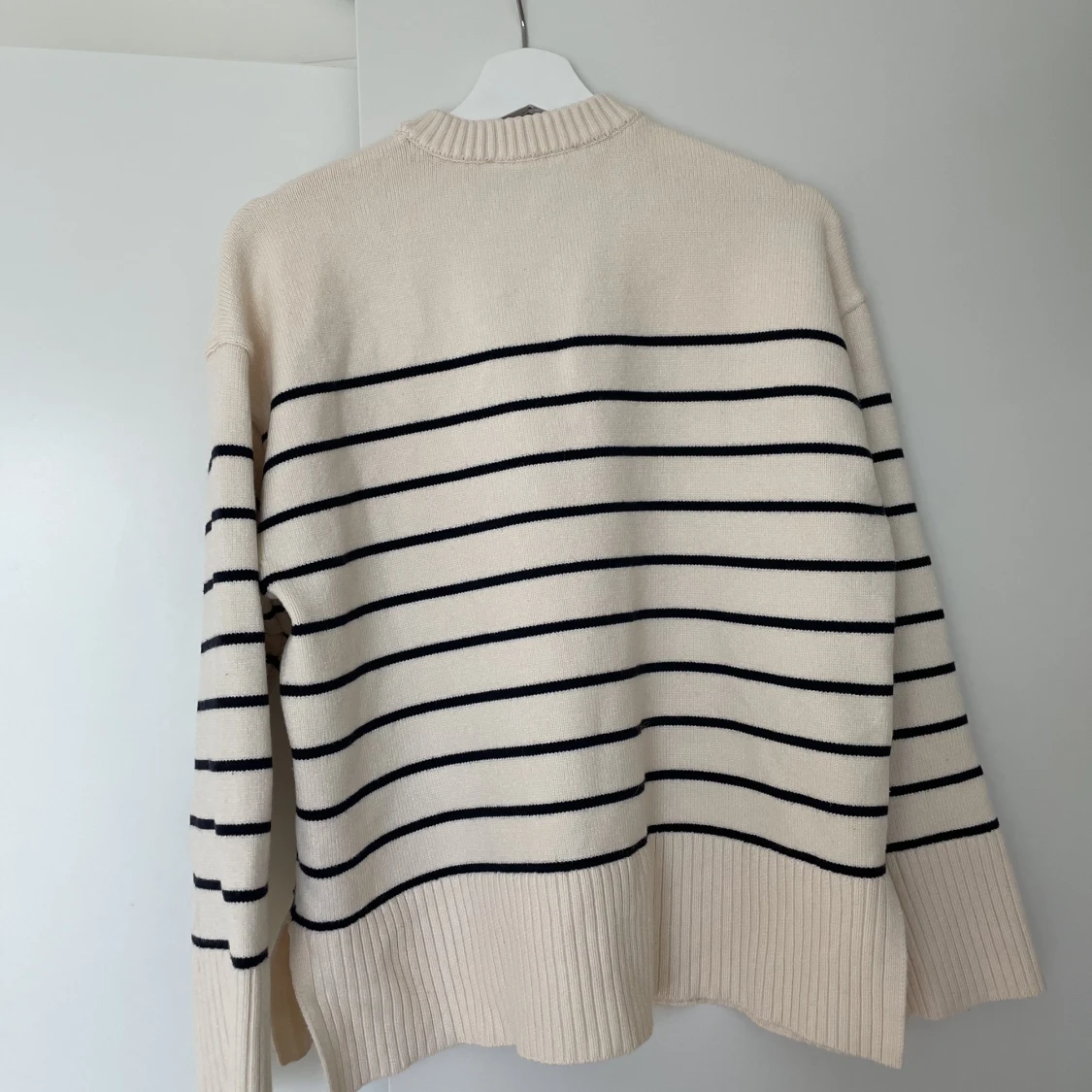 Vit randig tröja Zara - 91