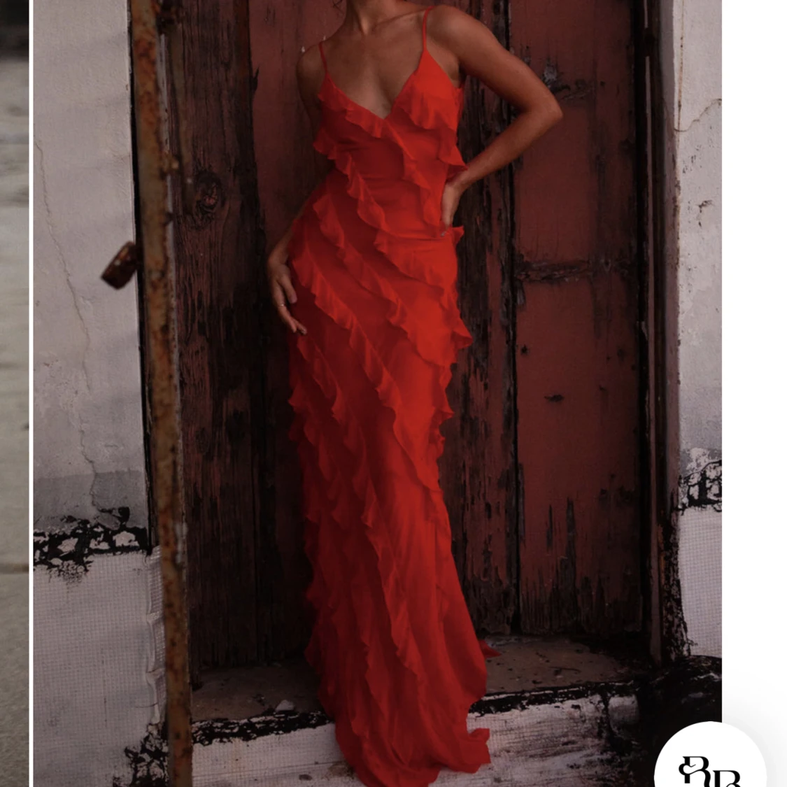 Dupe på rat & boas klänning  - 90