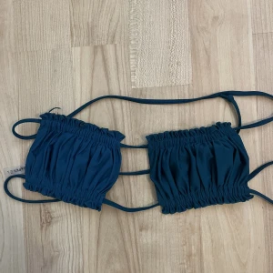 Bikini topp - Teal, aldrig använd 