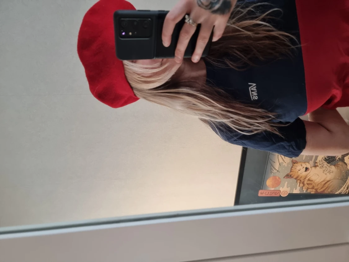 Vans broderad logga tshirt