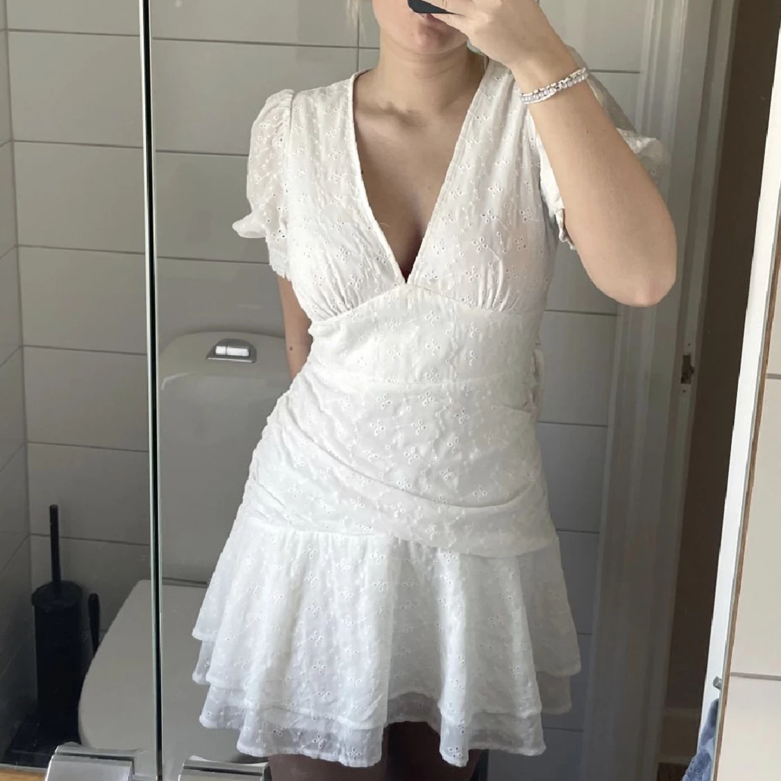 Vit klänning 