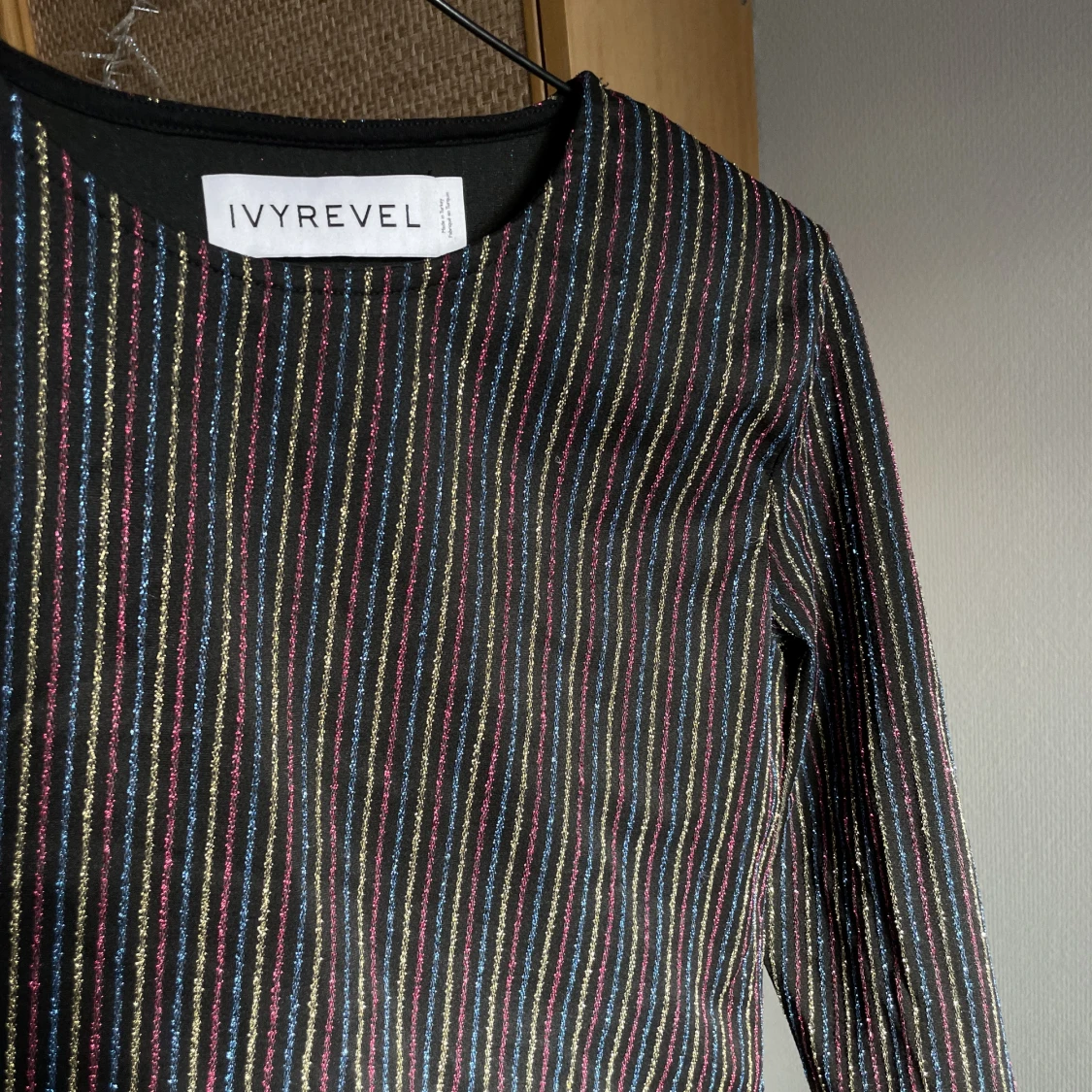 Glitterrandig tröja - 91