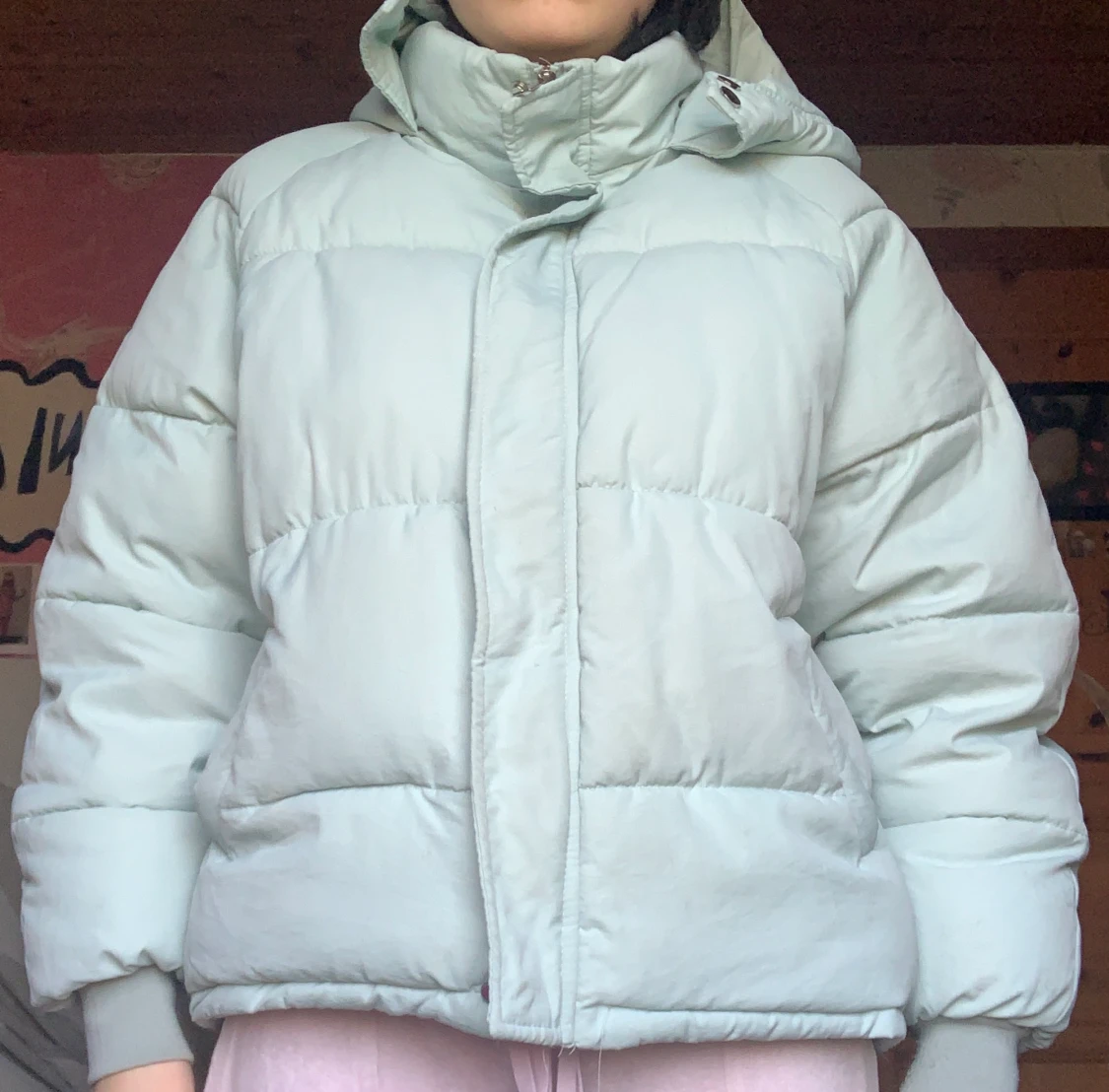 ljus blå jacka - 90