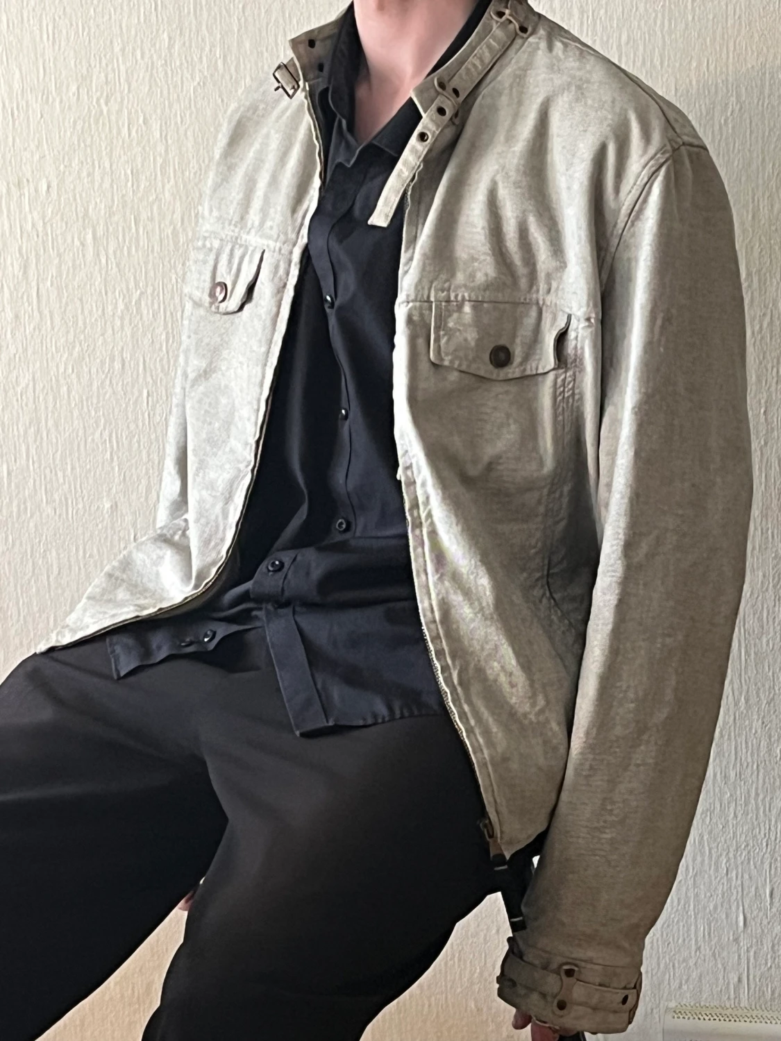 Antik Armani denim jacka!