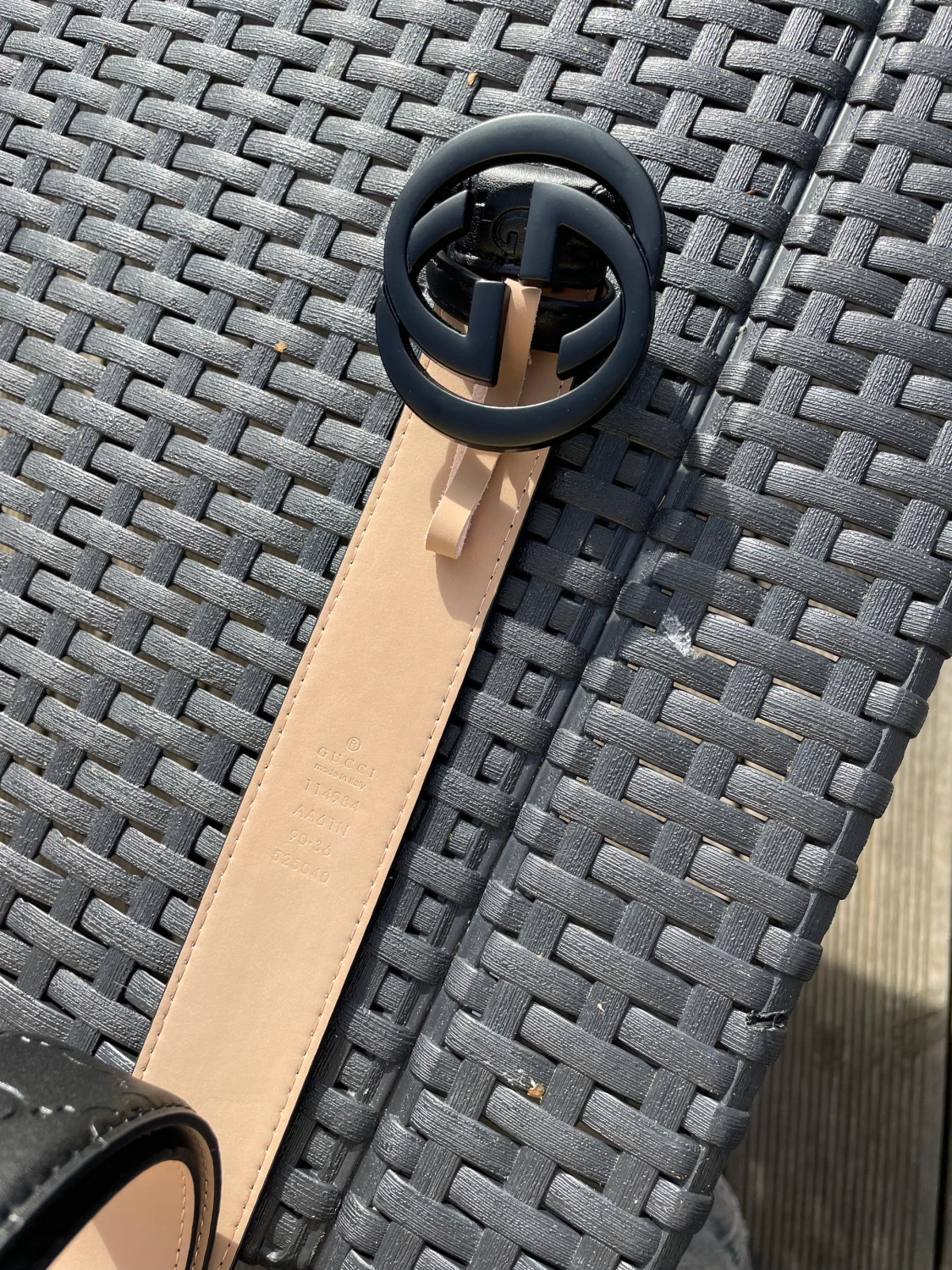 Gucci bälte  - 90