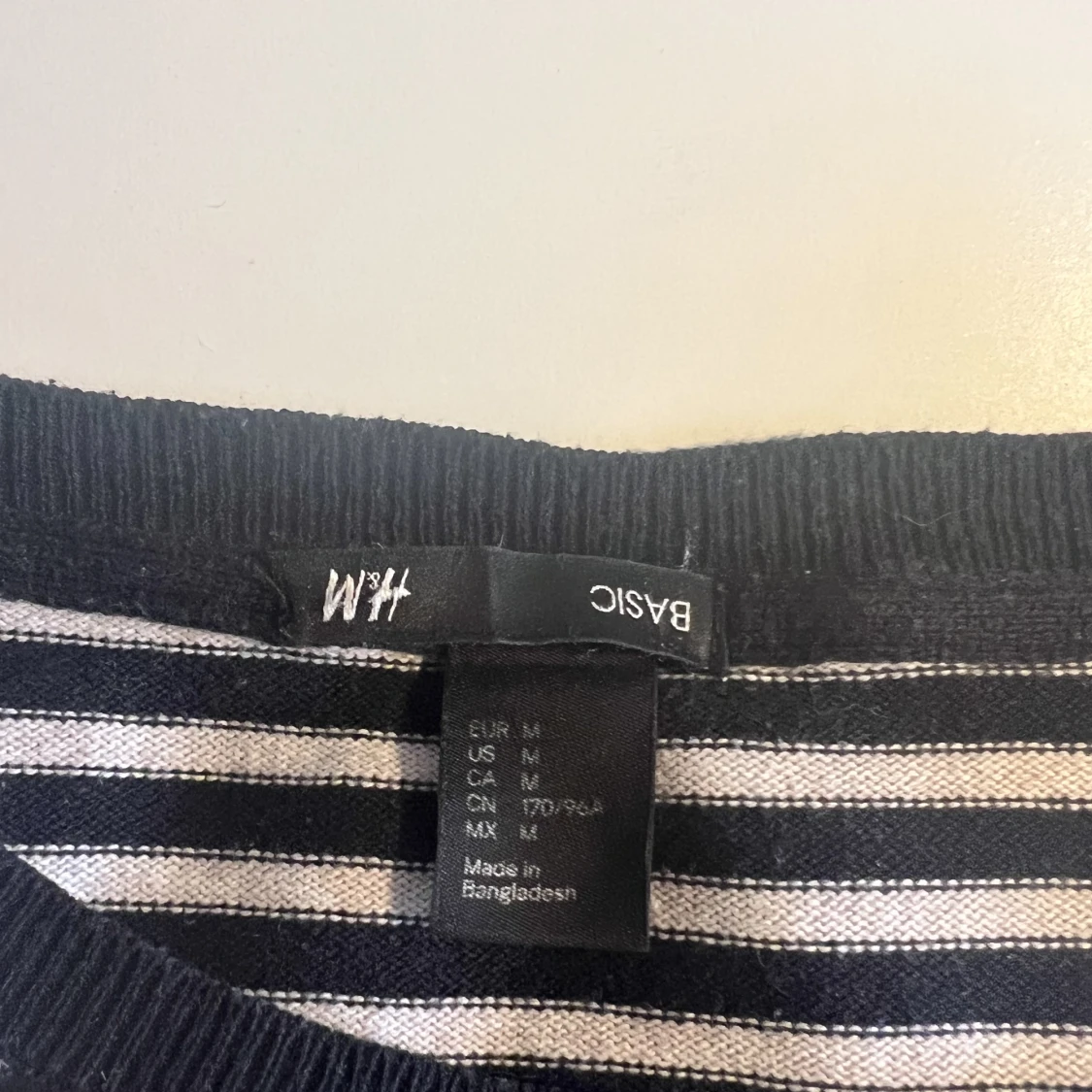 Randig långärmad - 90