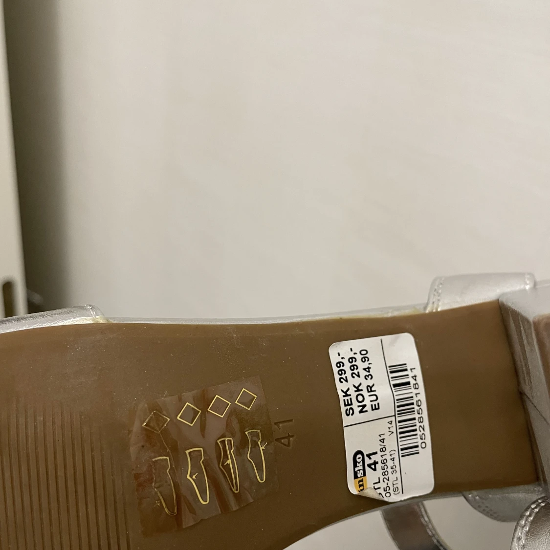 Klackskor storlek 41  - 91