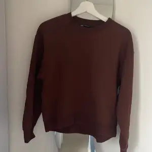 Brun sweatshirt, använd vid fåtal tillfällen, stl m, passar även S