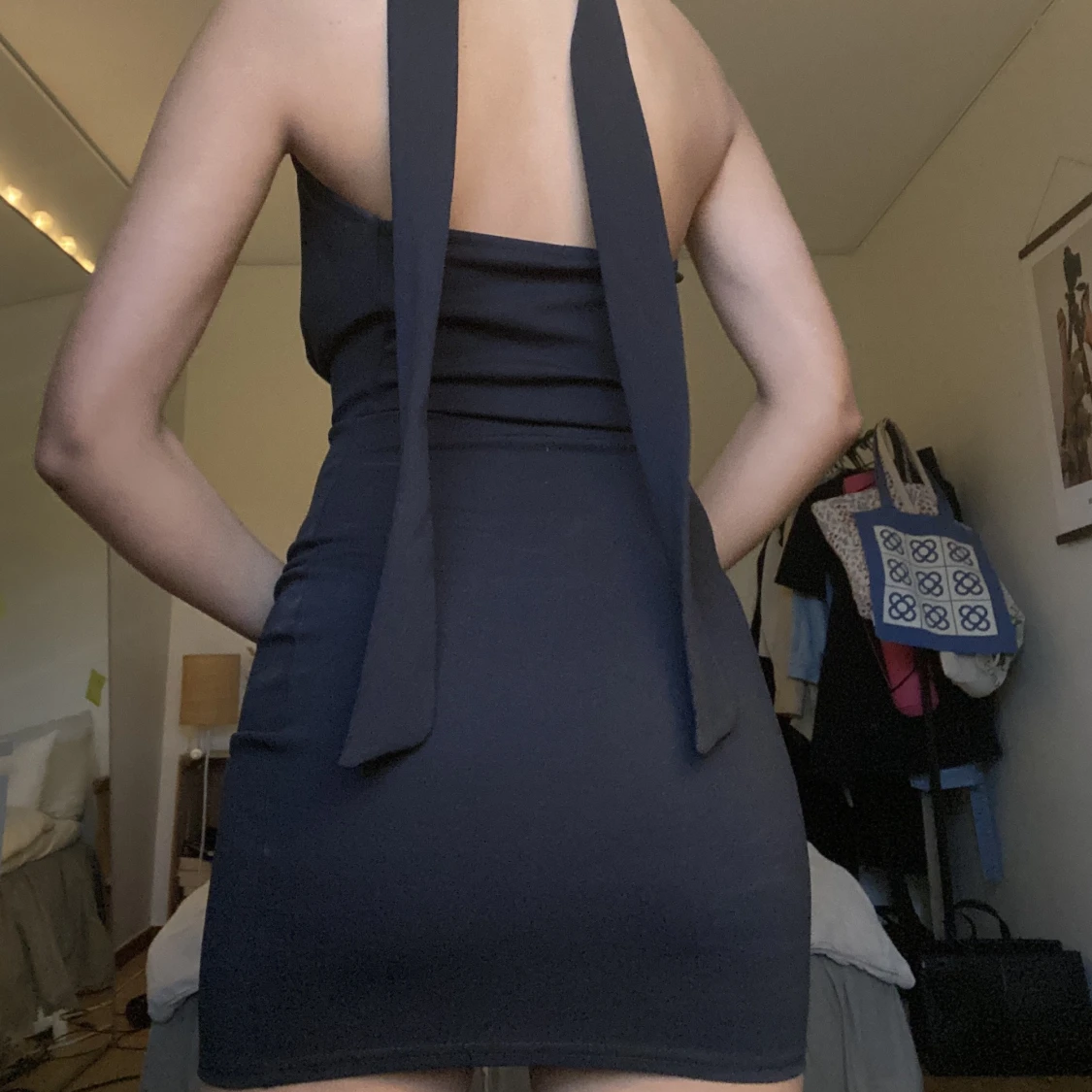 Halterneck klänning - 91