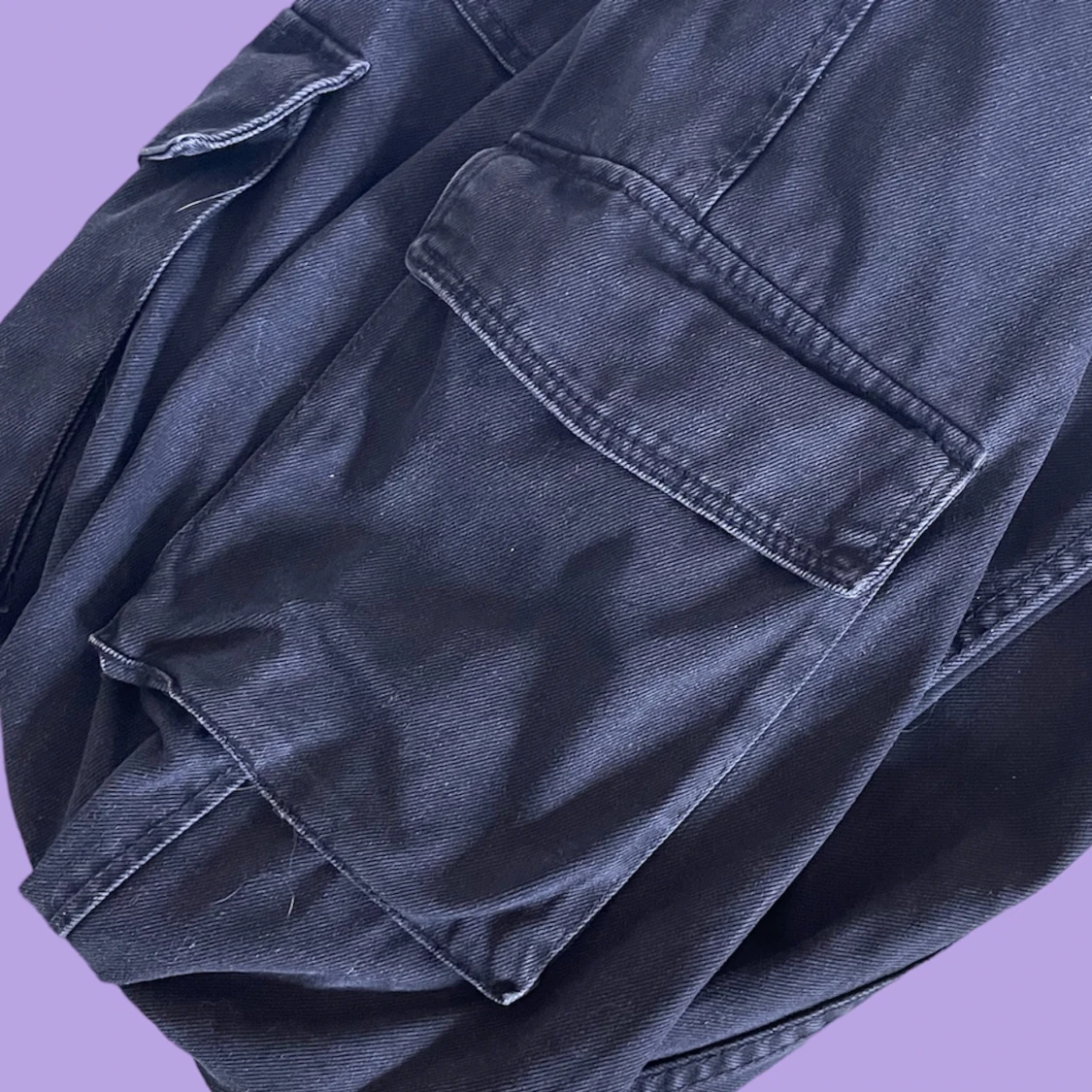 Mörkgrå Cargojeans Bershka - 91