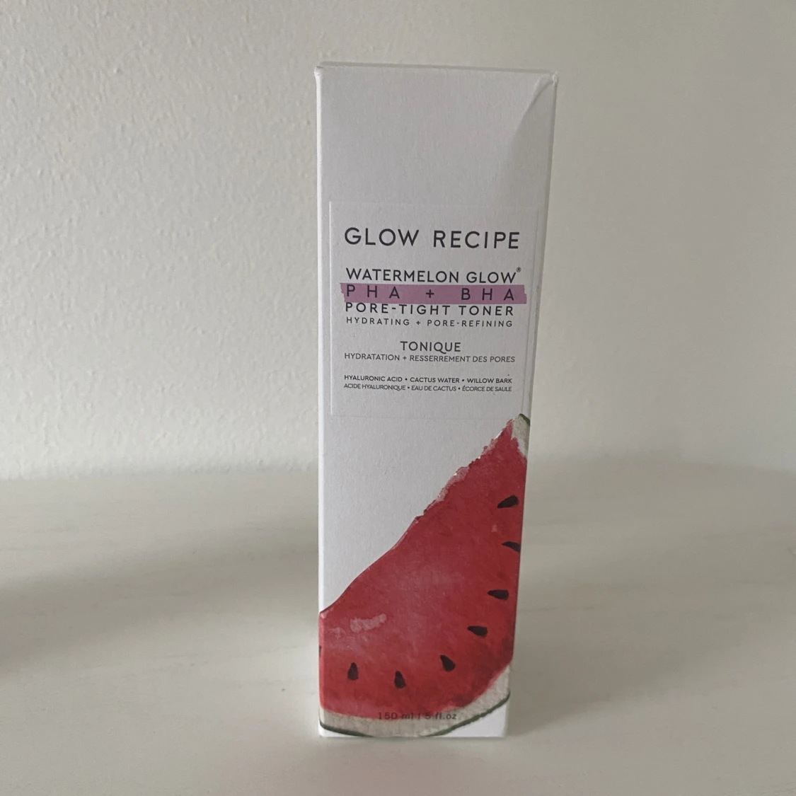 Glow recipe toner