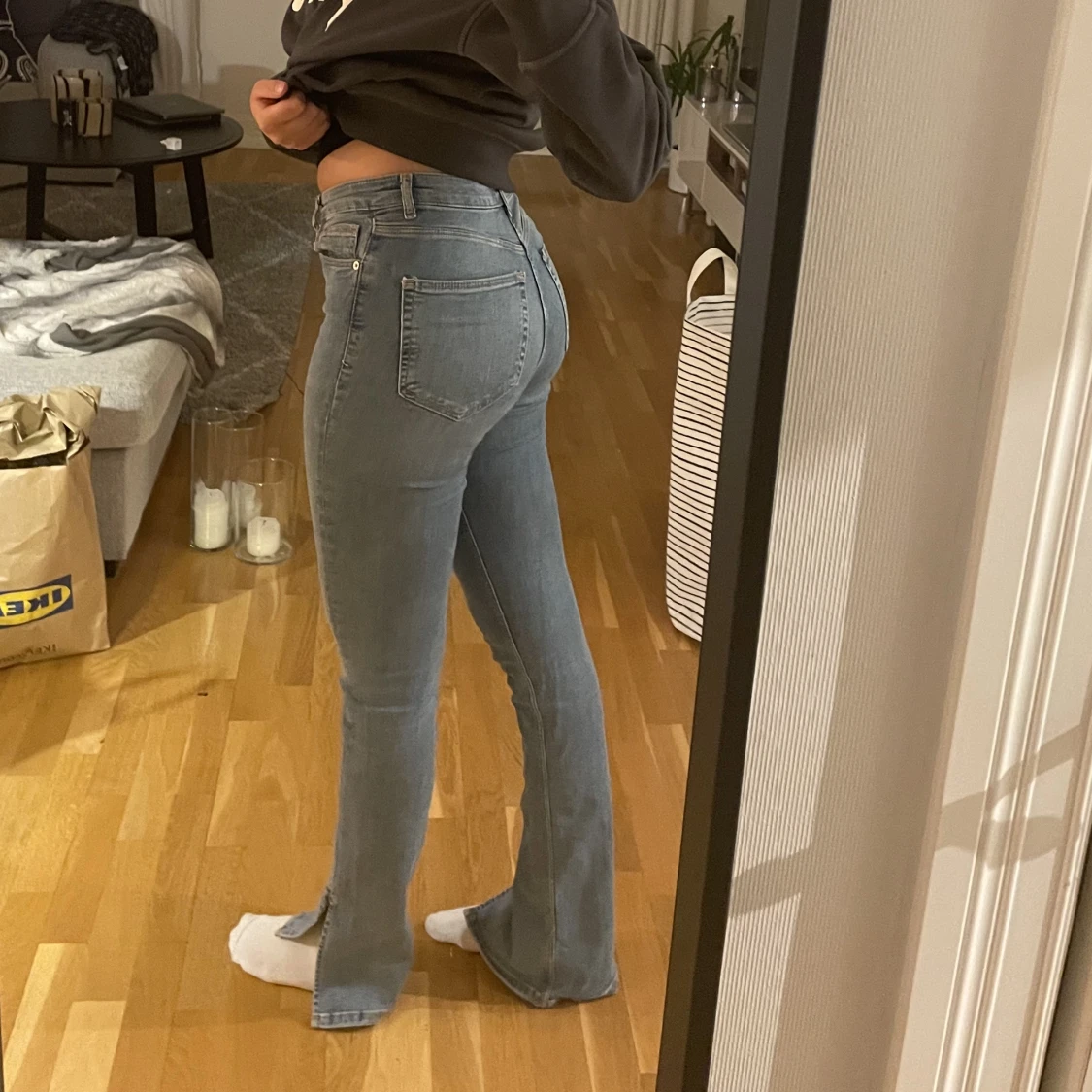 Byxa med slits från ZARA 